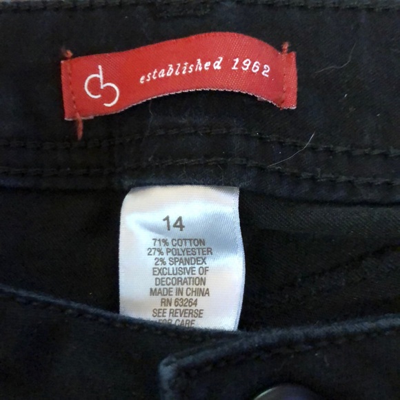 Black lightweight jeans Size 14 - Picture 10 of 10